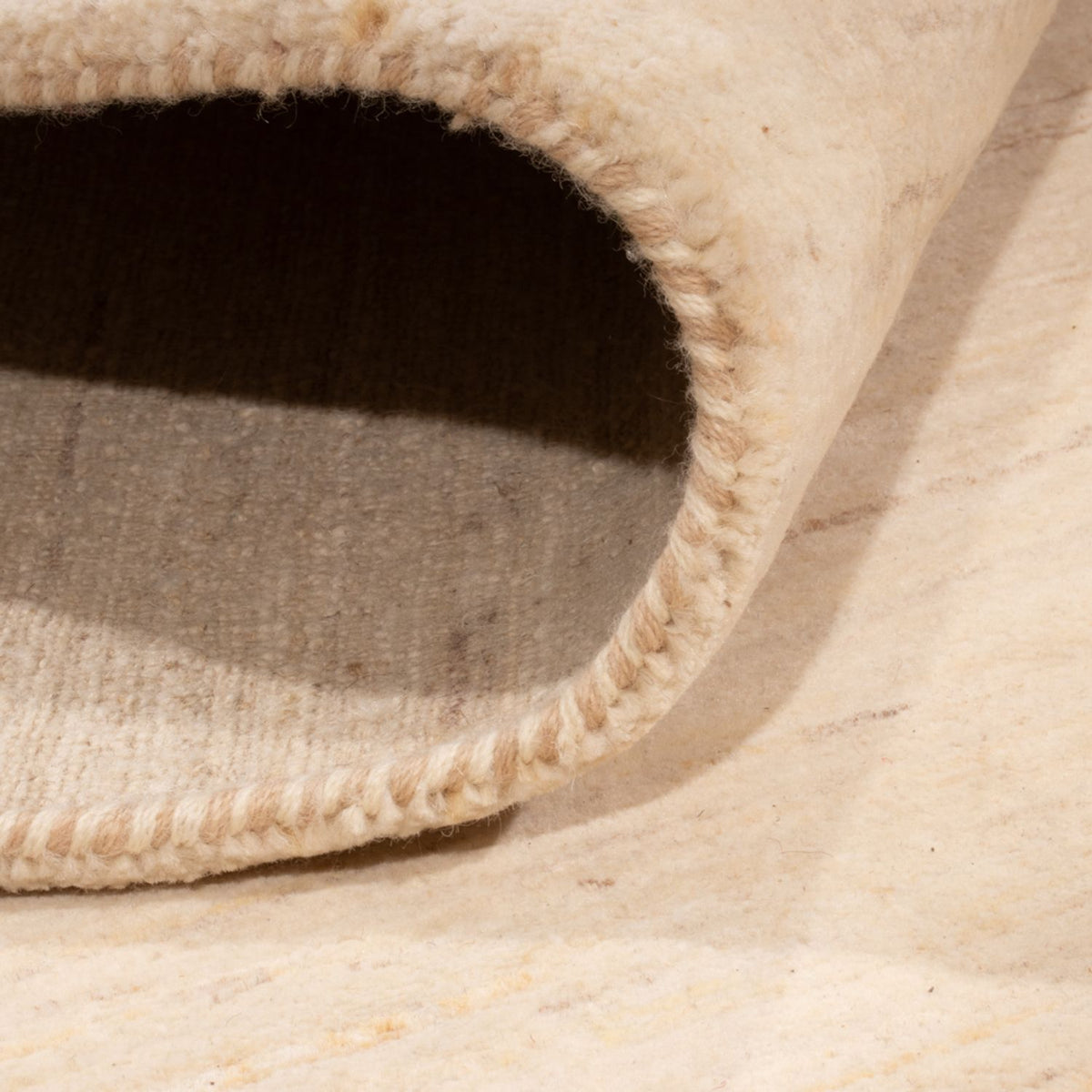 Gabbeh Teppich - Loribaft Indus - 254 x 195 cm - creme