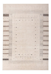 Gabbeh Teppich - Loribaft Indus - 302 x 202 cm - creme