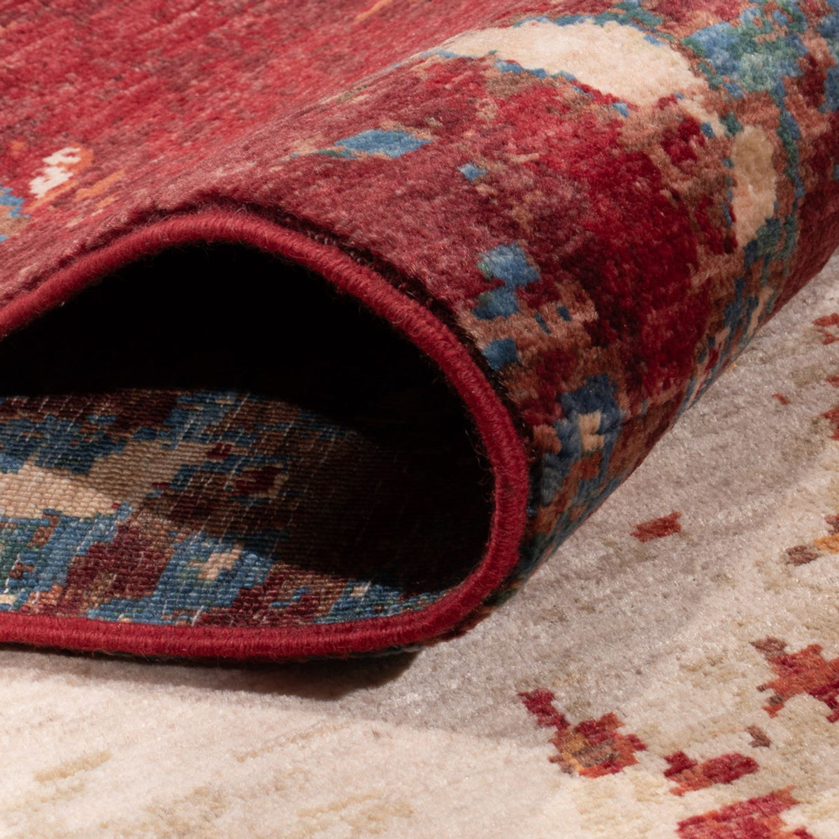 Designer Teppich - 296 x 210 cm - mehrfarbig