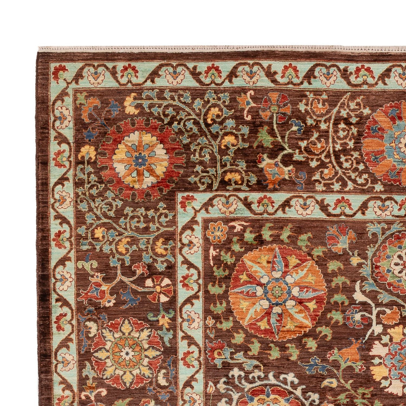 Ziegler Teppich - Ariana - 273 x 204 cm - dunkelbraun