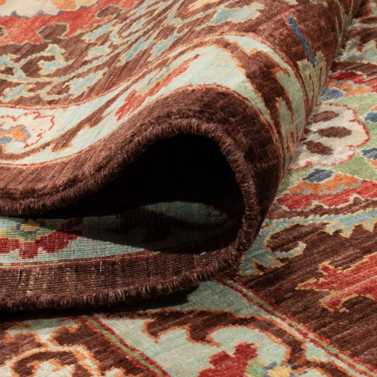 Ziegler Teppich - Ariana - 273 x 204 cm - dunkelbraun