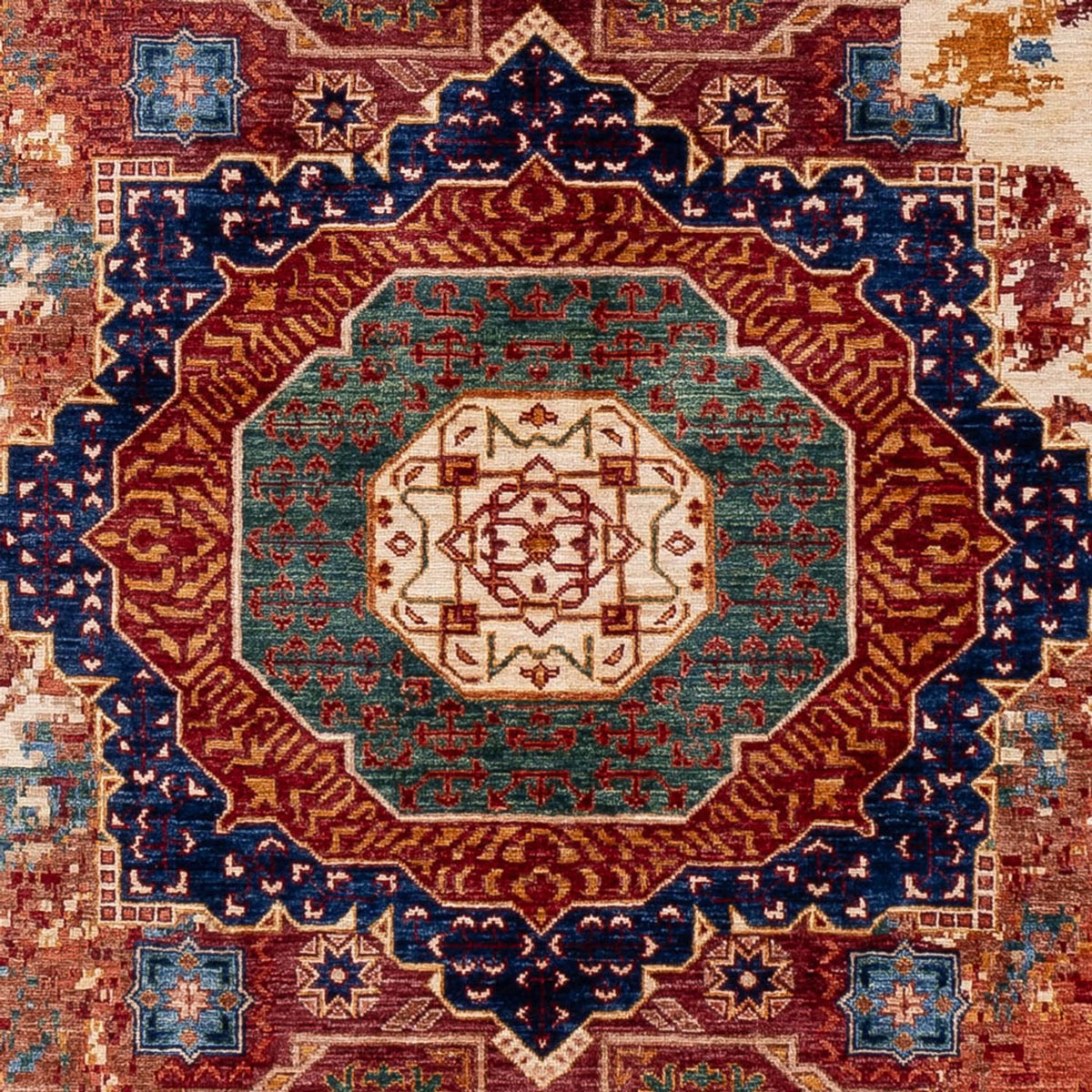 Designer Teppich - 297 x 211 cm - mehrfarbig