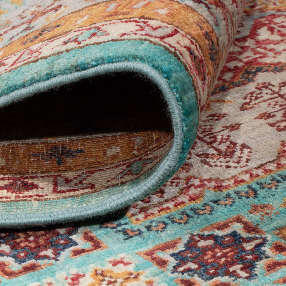 Ziegler Teppich - Ariana - 244 x 172 cm - türkis