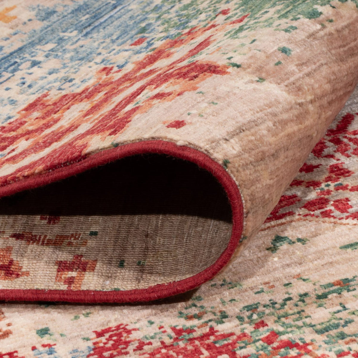 Designer Teppich - 236 x 169 cm - mehrfarbig