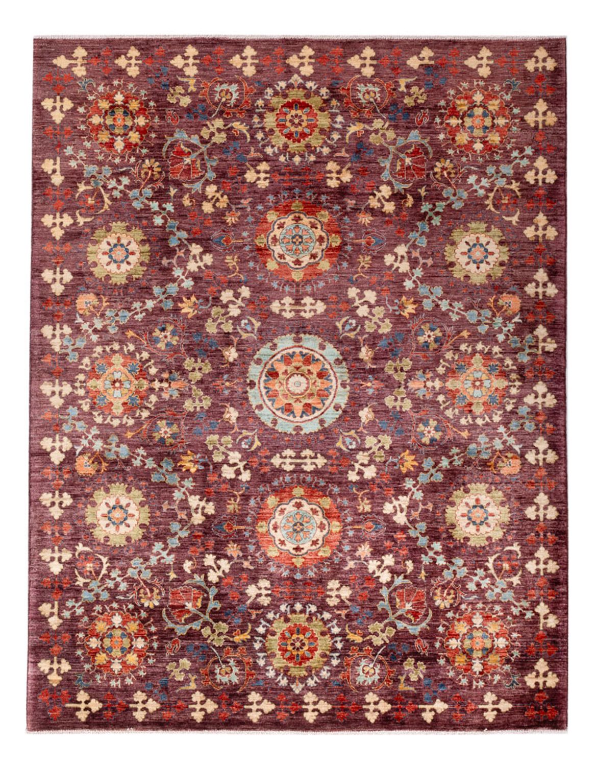 Ziegler Teppich - Ariana - 234 x 190 cm - dunkelbraun