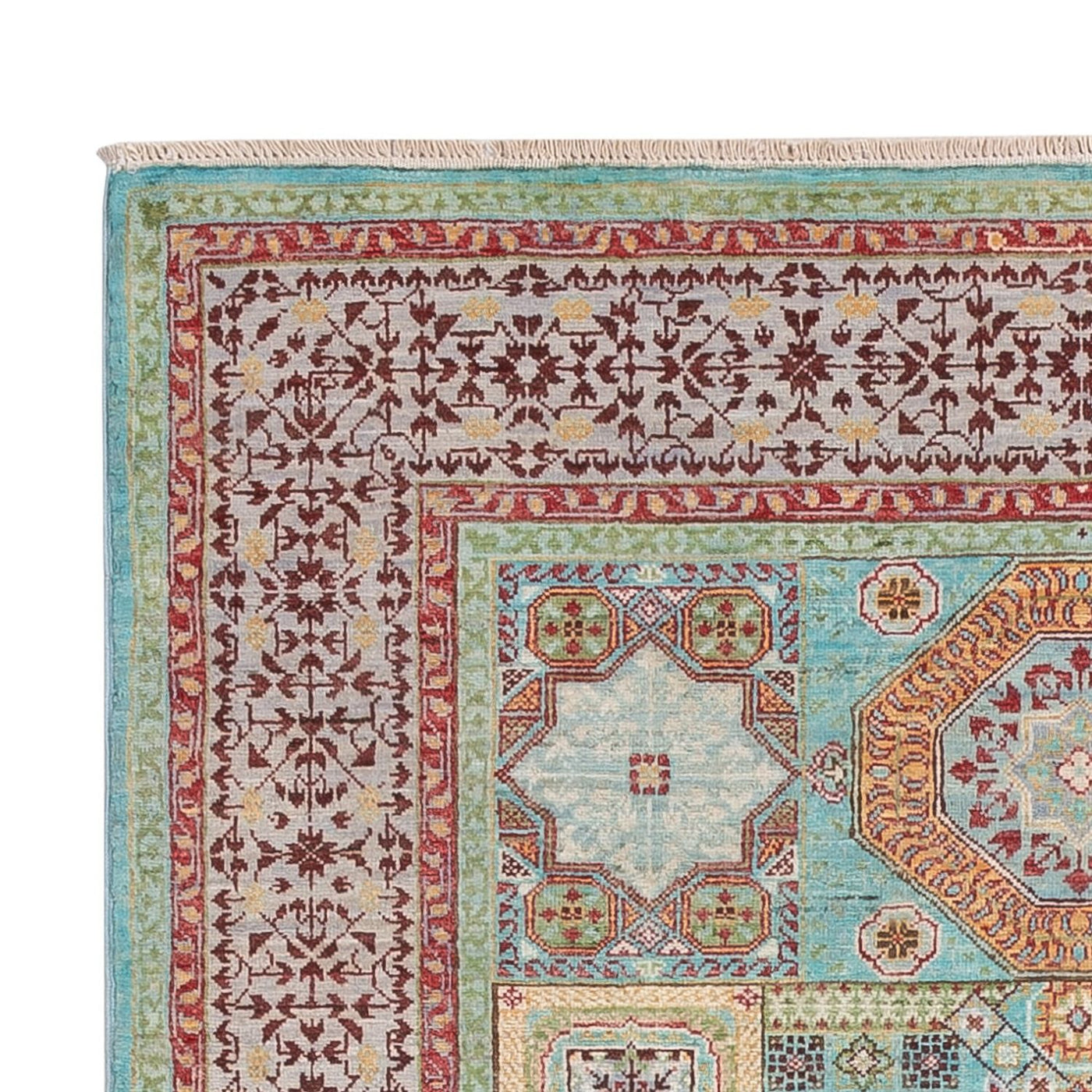 Ziegler Teppich - Ariana - 175 x 123 cm - türkis
