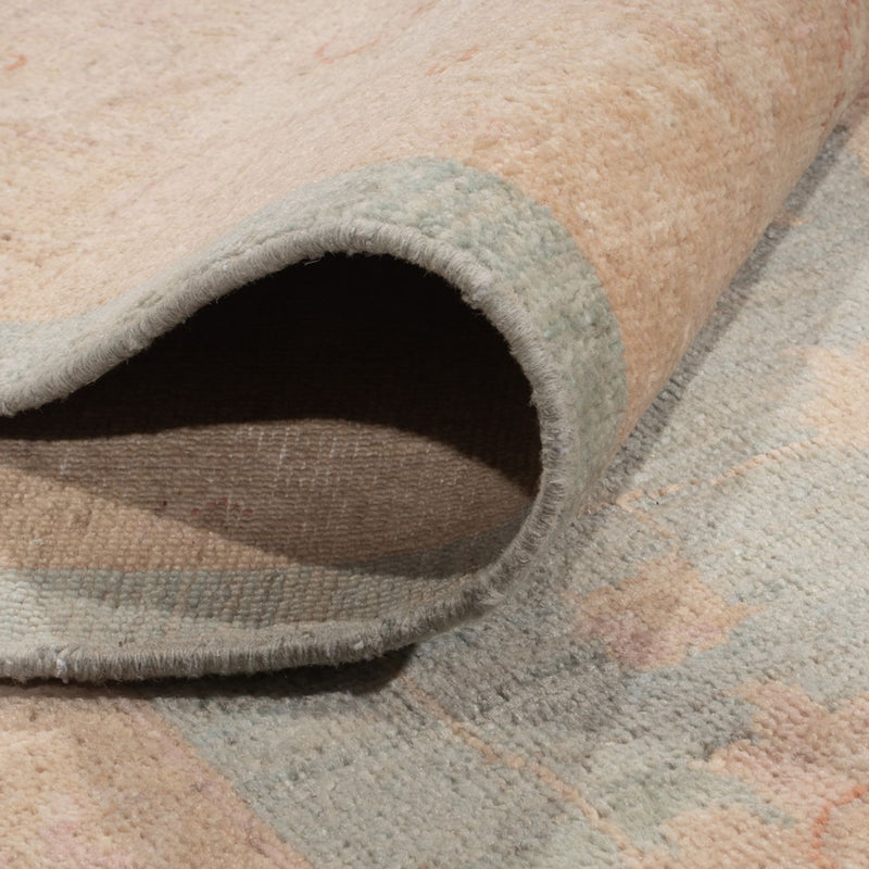 Ziegler Teppich - 298 x 254 cm - türkis