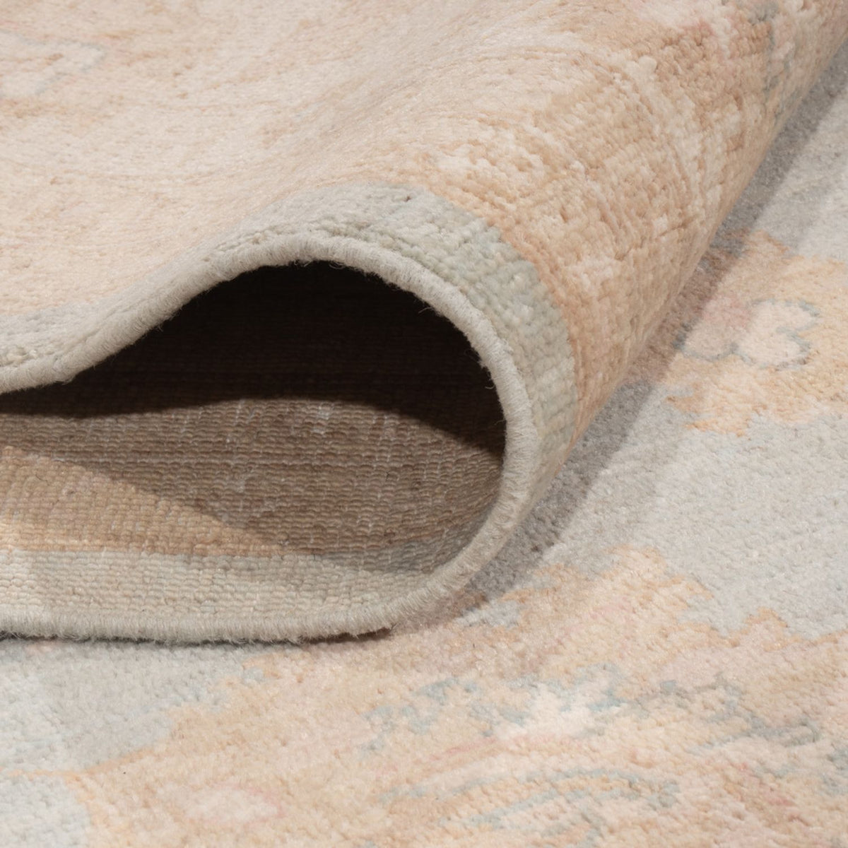 Ziegler Teppich - 298 x 254 cm - türkis