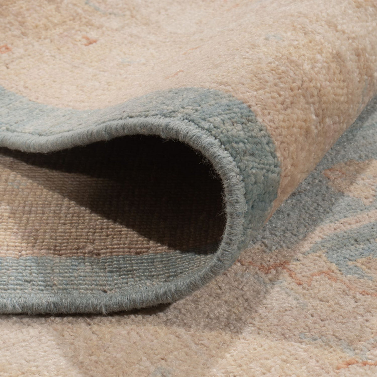 Ziegler Teppich - 308 x 252 cm - hellblau