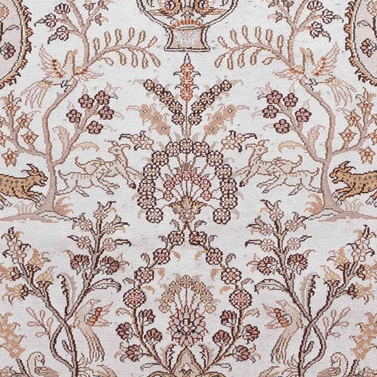 Seidenteppich - China Seide - 183 x 122 cm - creme