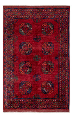 Afghan Teppich - Kunduz - 253 x 166 cm - rot