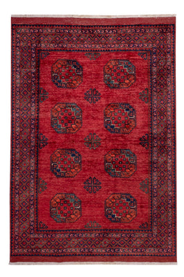 Afghan Teppich - Kunduz - 235 x 173 cm - rot