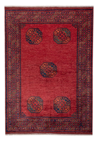Afghan Teppich - Kunduz - 238 x 172 cm - rot