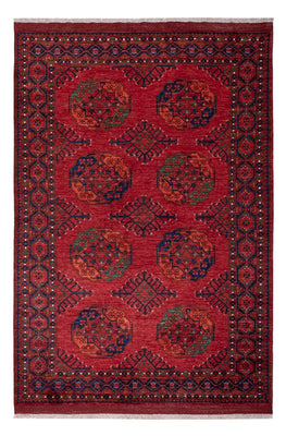 Afghan Teppich - Kunduz - 239 x 165 cm - rot