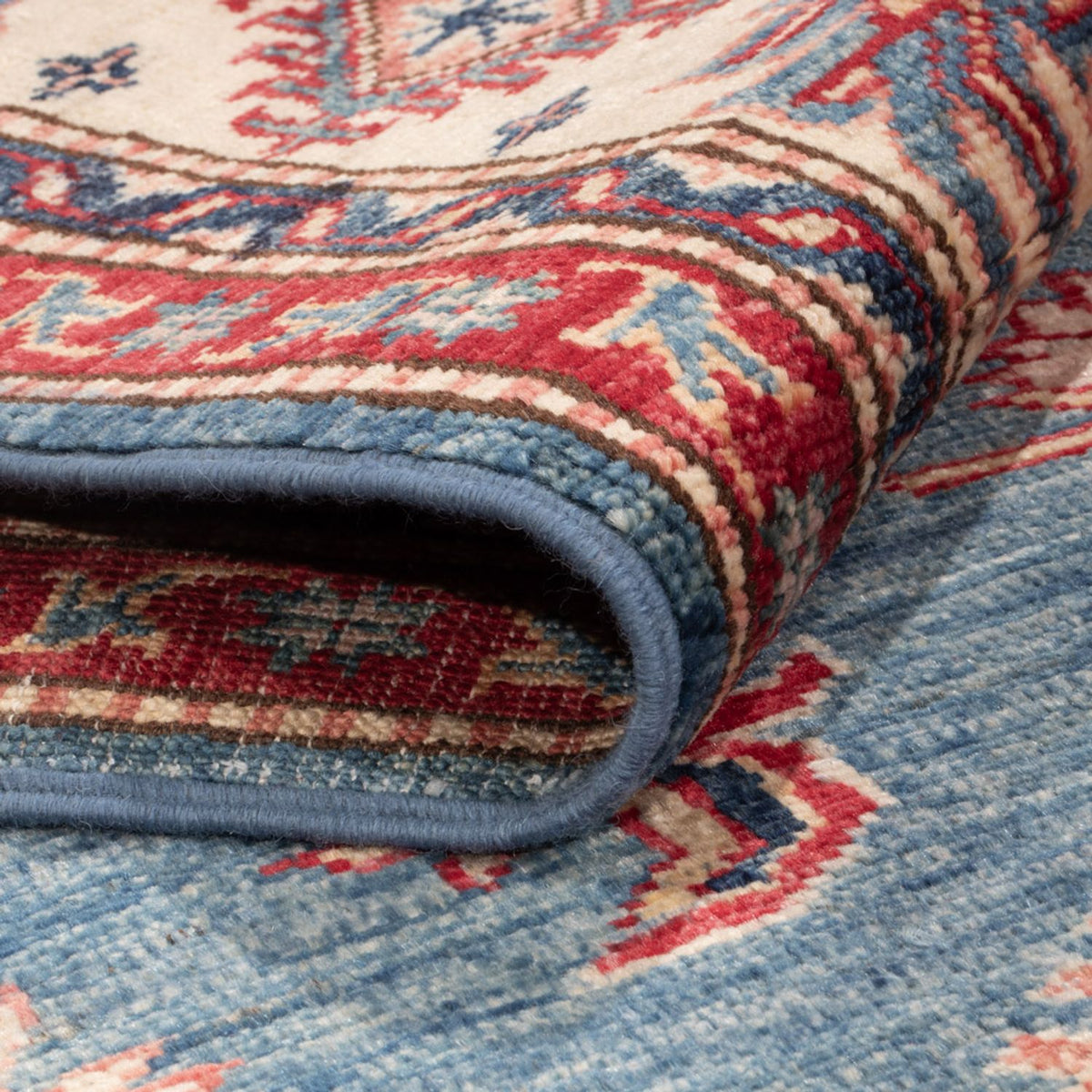 Ziegler Teppich - Kazak - 256 x 171 cm - blau