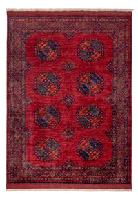 Afghan Teppich - Kunduz - 243 x 177 cm - rot