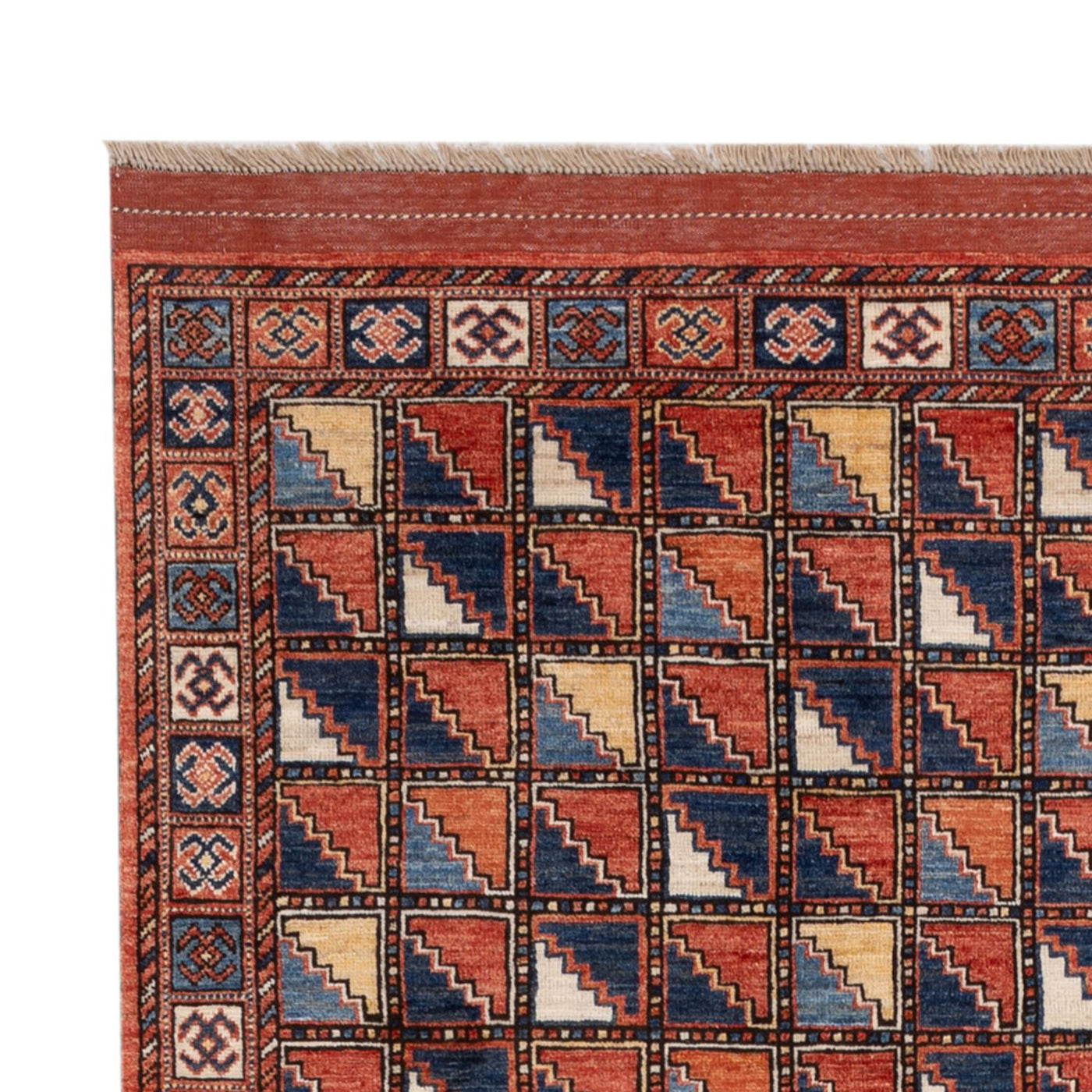 Afghan Teppich 215x176cm - Orientteppich
