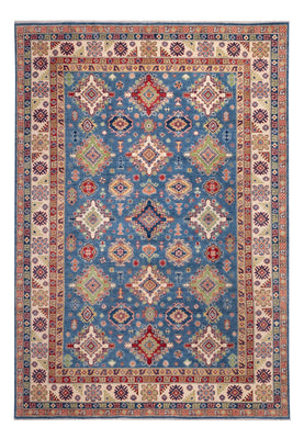 Ziegler Teppich - Kazak - 296 x 198 cm - blau