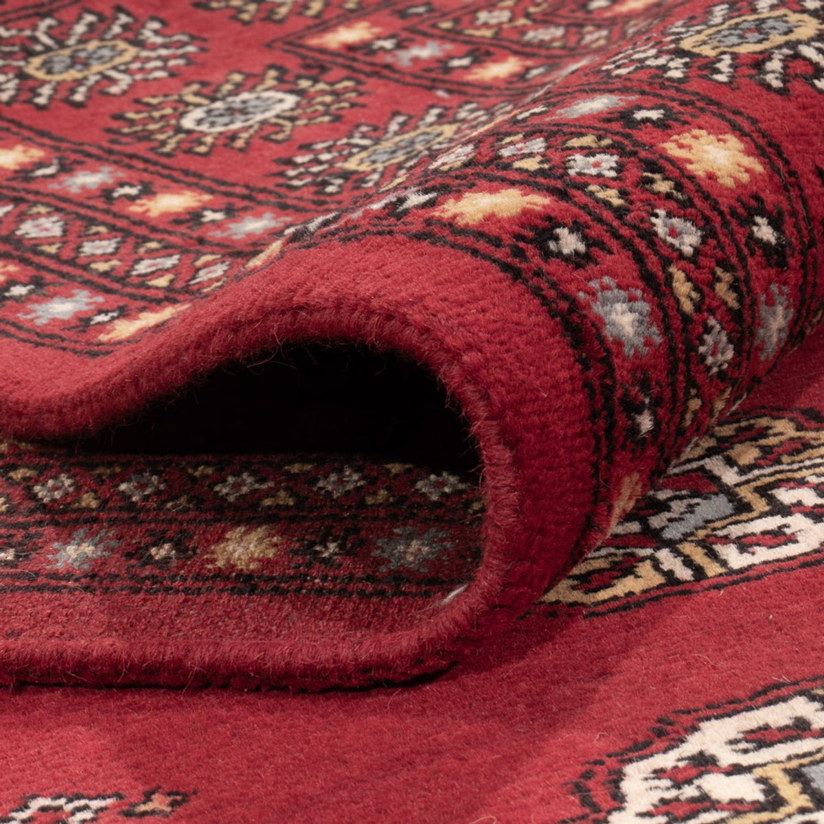 Afghan Teppich - Buchara - 307 x 201 cm - rot