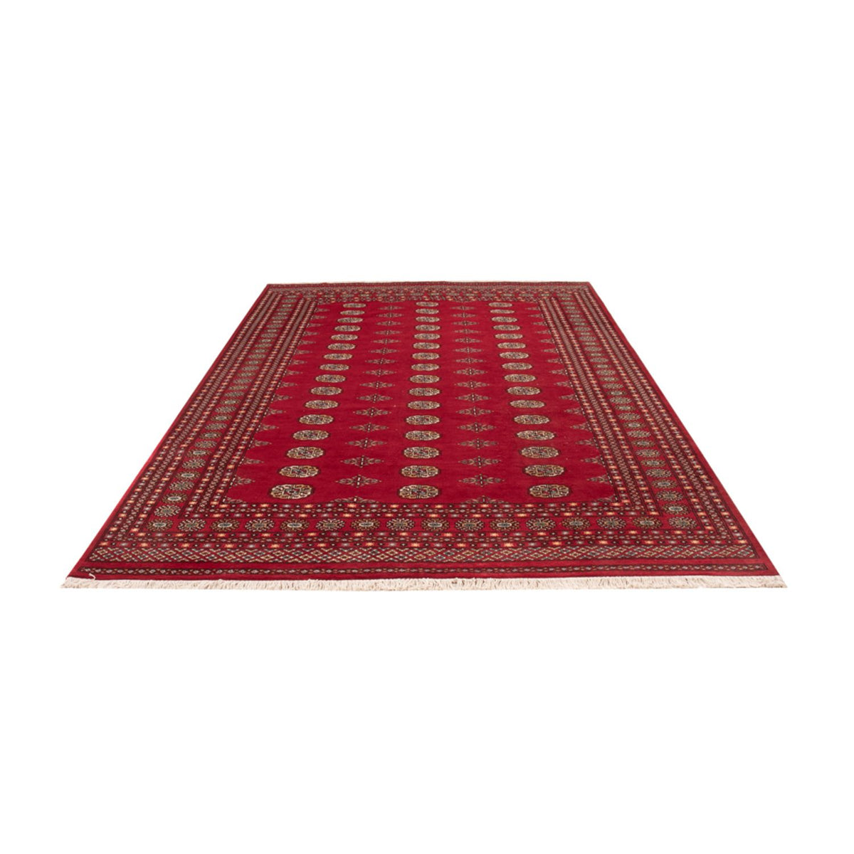Afghan Teppich - Buchara - 307 x 201 cm - rot