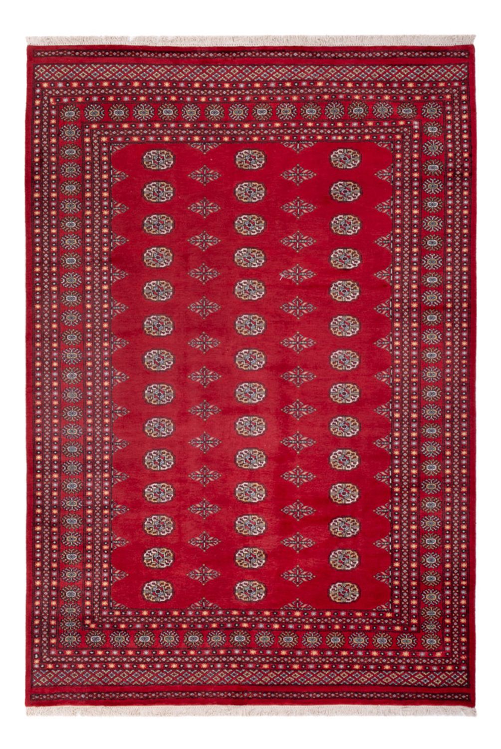 Afghan Teppich - Buchara - 300 x 201 cm - rot