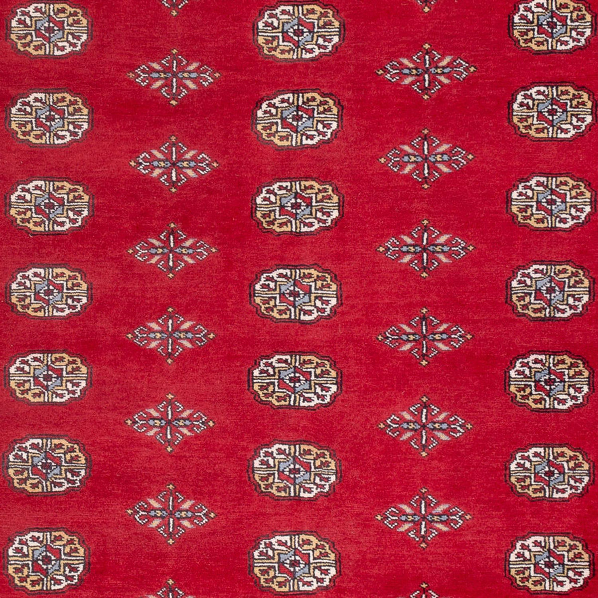 Afghan Teppich - Buchara - 316 x 203 cm - rot