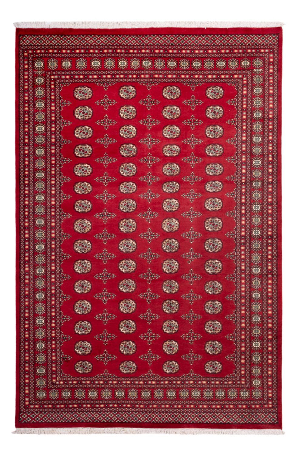 Afghan Teppich - Buchara - 318 x 210 cm - rot