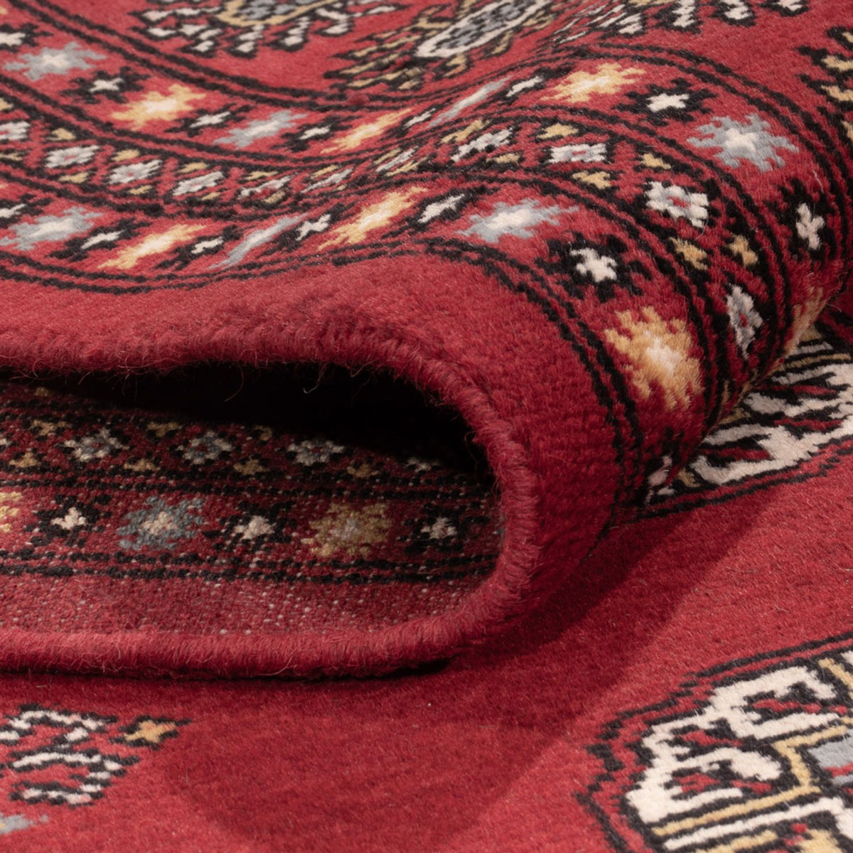 Afghan Teppich - Buchara - 314 x 202 cm - rot