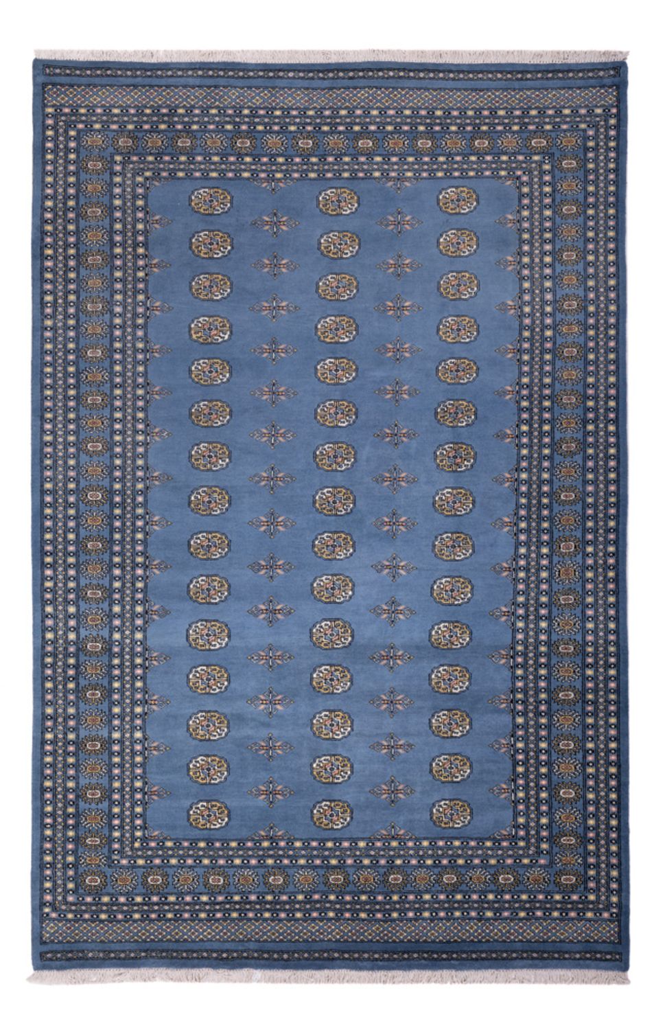 Afghan Teppich - Buchara - 315 x 207 cm - blau