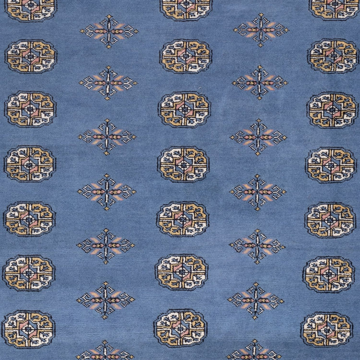 Afghan Teppich - Buchara - 315 x 207 cm - blau