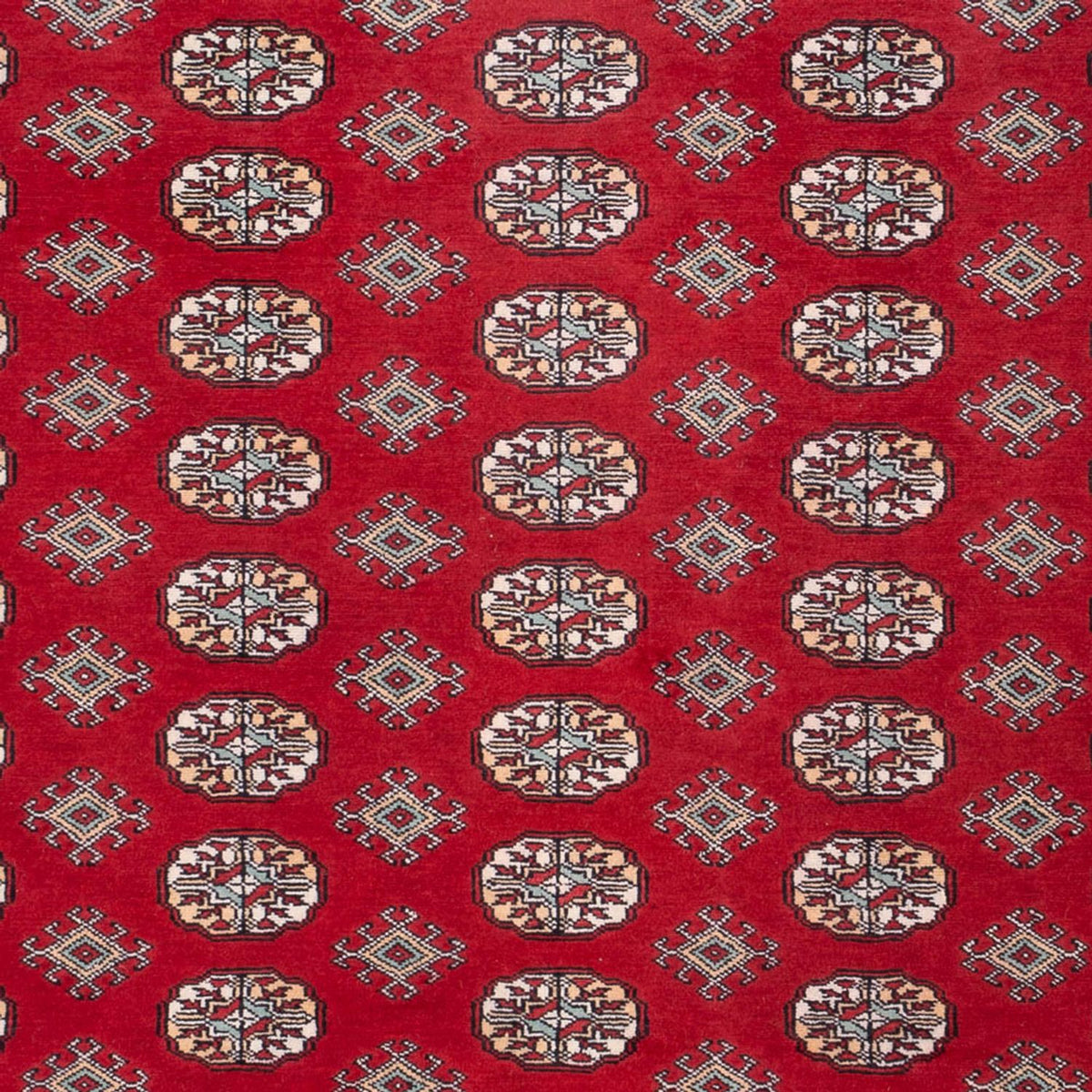 Afghan Teppich - Buchara - 296 x 250 cm - rot