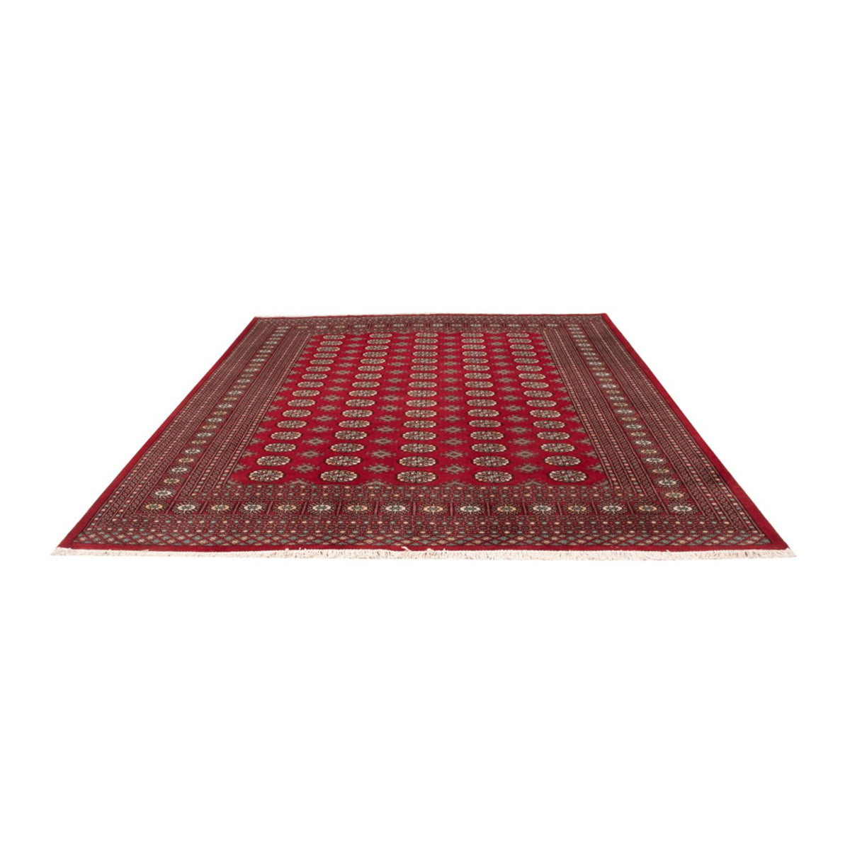 Afghan Teppich - Buchara - 296 x 250 cm - rot
