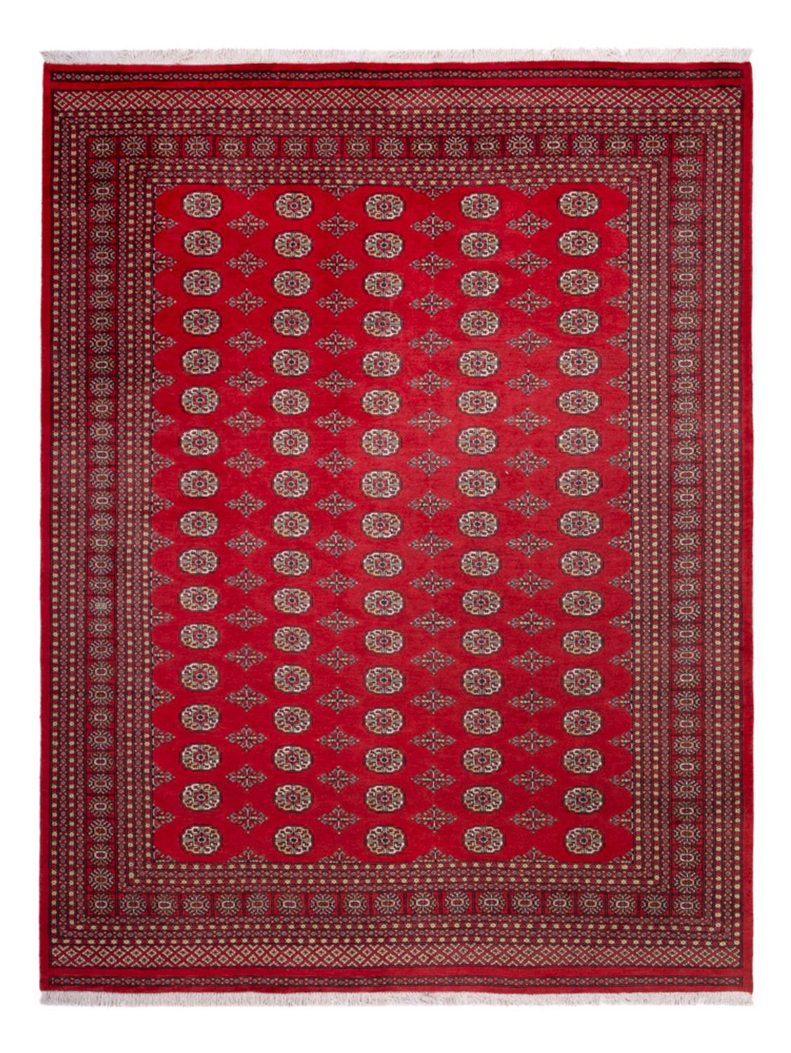 Afghan Teppich - Buchara - 321 x 247 cm - rot