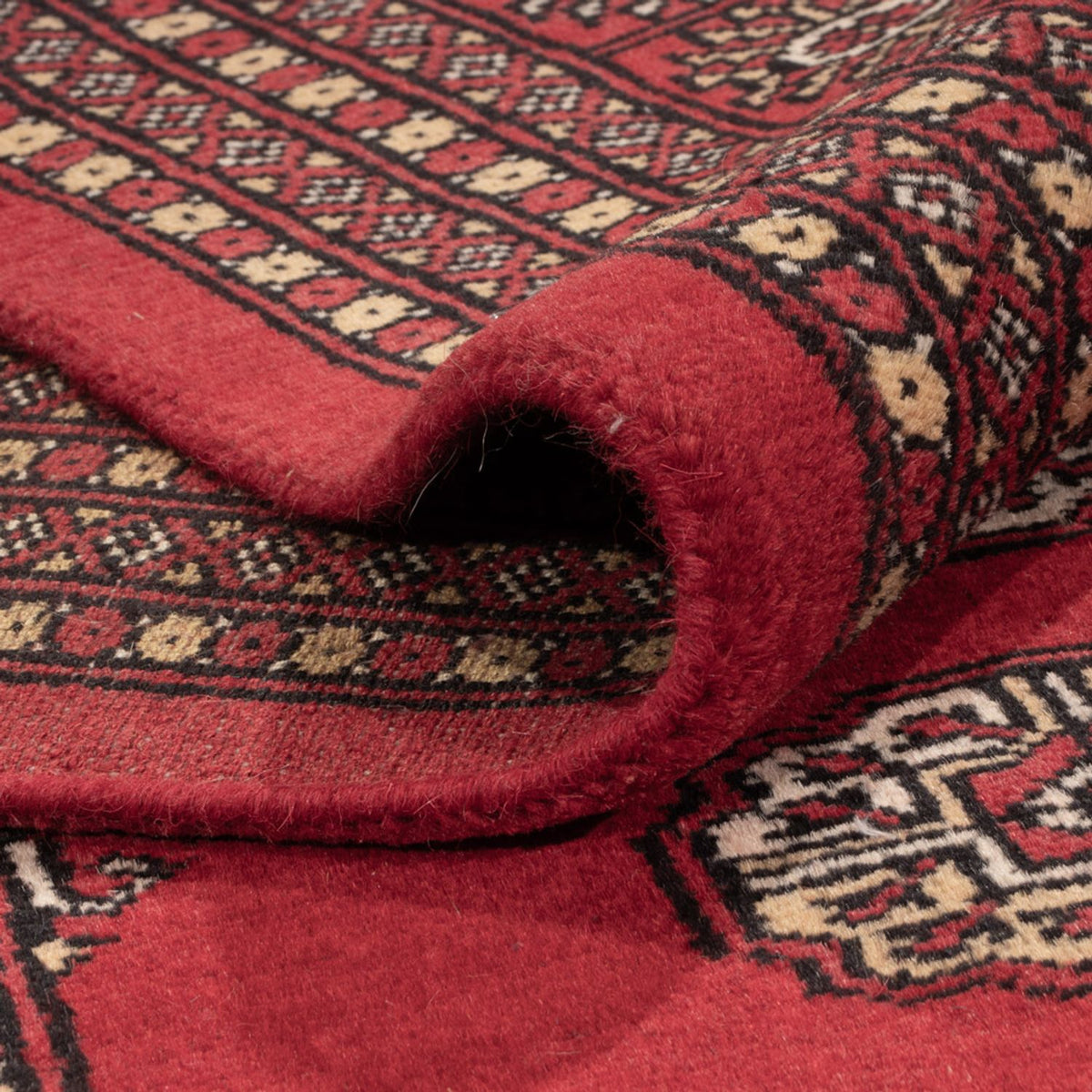 Afghan Teppich - Buchara - 321 x 247 cm - rot