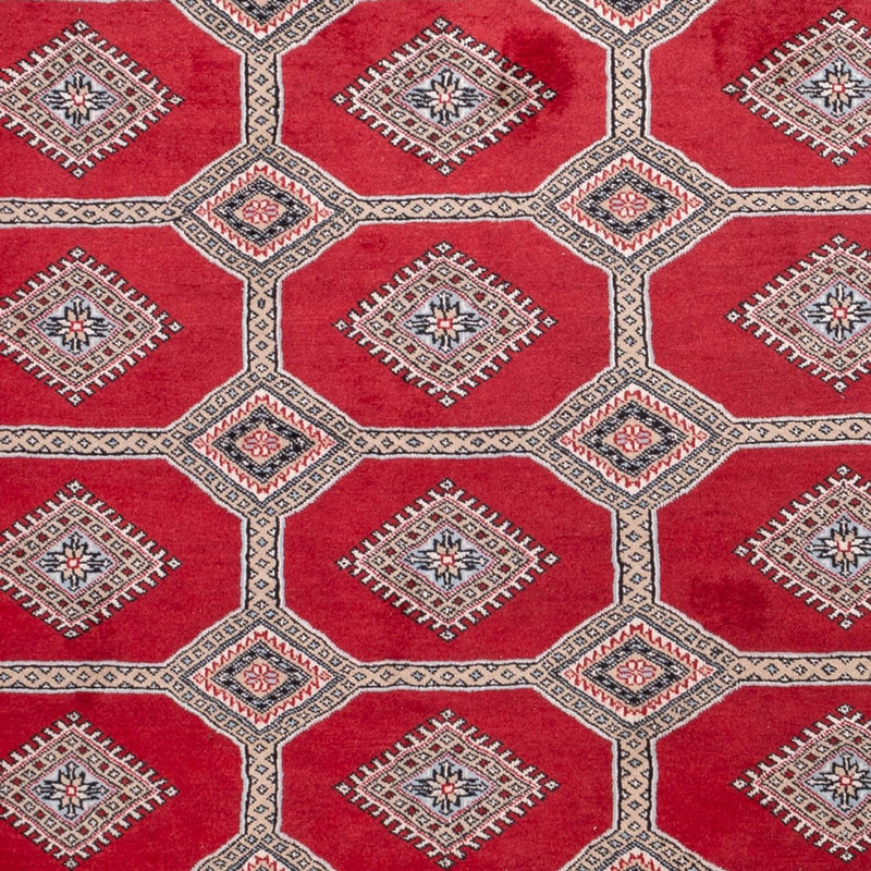 Afghan Teppich - Buchara - 287 x 220 cm - rot