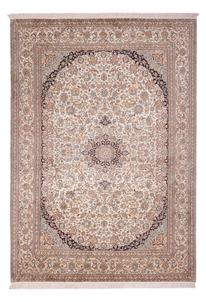 Seidenteppich - Kaschmir Seide - 309 x 213 cm - sand
