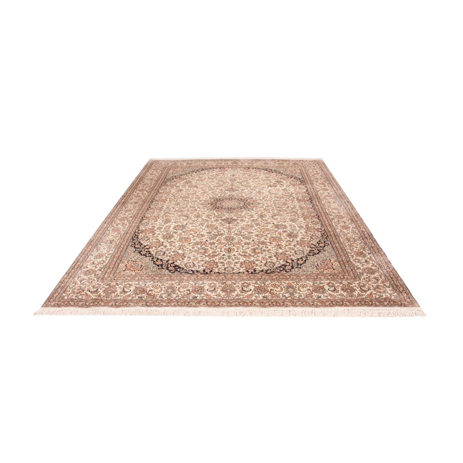 Seidenteppich - Kaschmir Seide - 309 x 213 cm - sand