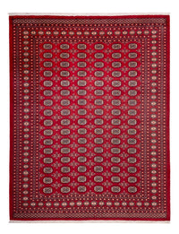 Afghan Teppich - Buchara - 322 x 248 cm - rot