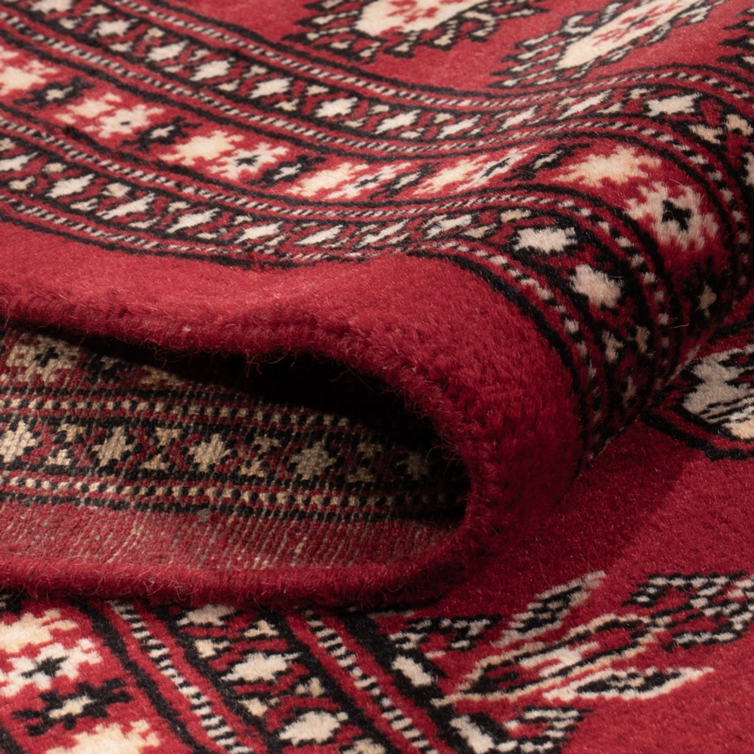 Afghan Teppich - Buchara - 297 x 213 cm - rot