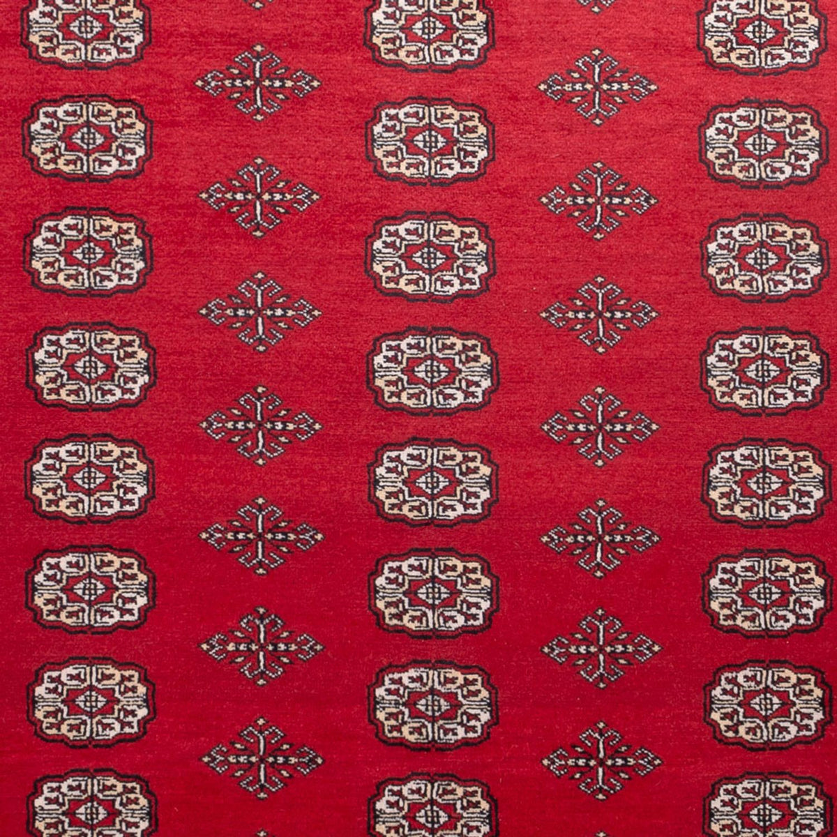 Afghan Teppich - Buchara - 306 x 197 cm - rot