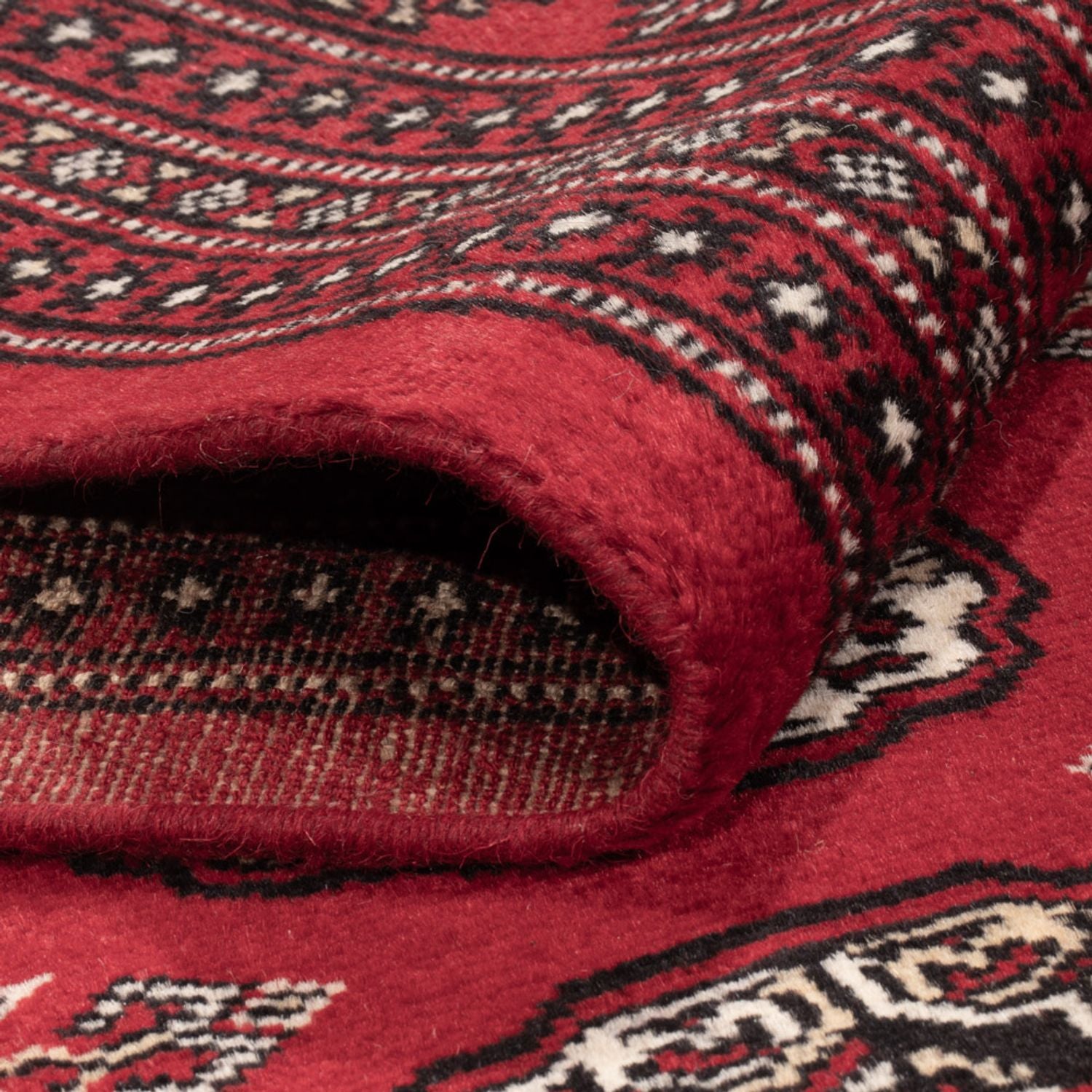 Afghan Teppich - Buchara - 302 x 199 cm - rot