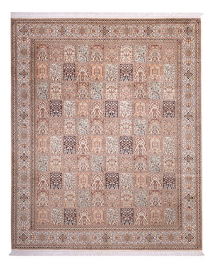 Seidenteppich - Kaschmir Seide - 304 x 246 cm - sand