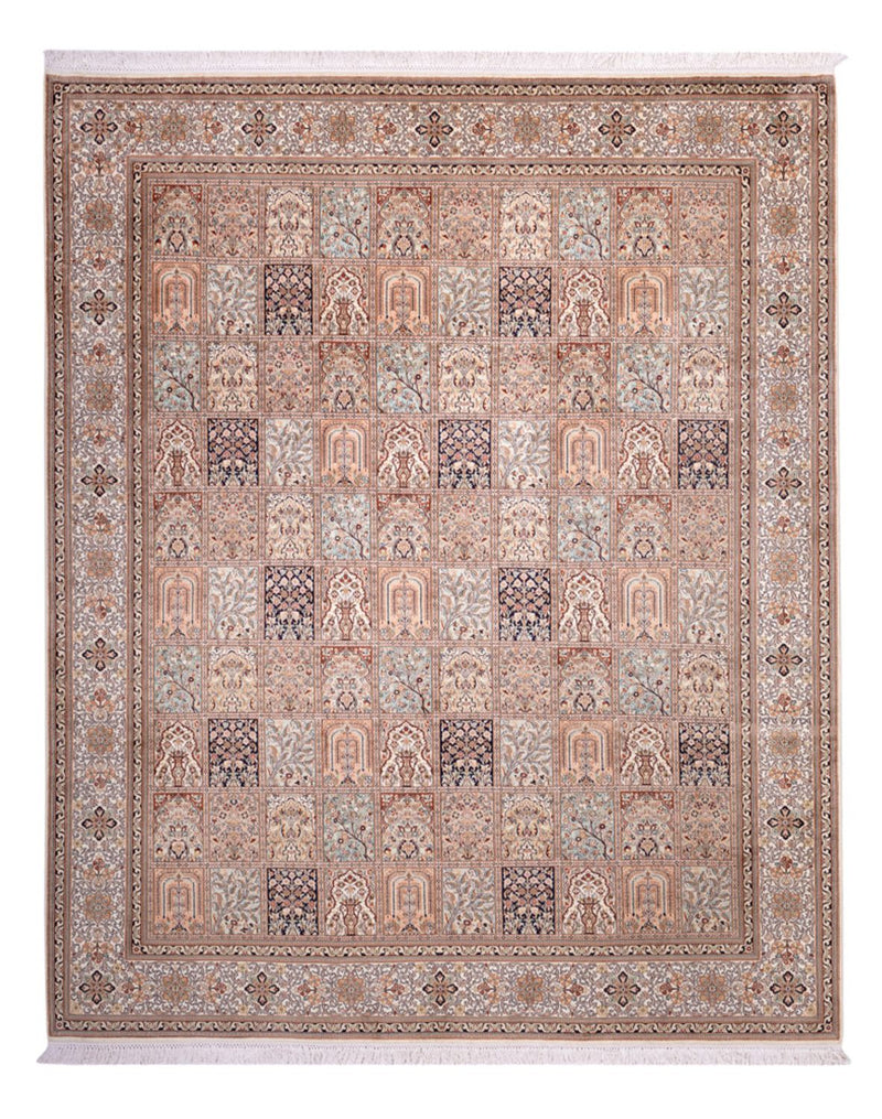 Seidenteppich - Kaschmir Seide - 304 x 246 cm - sand