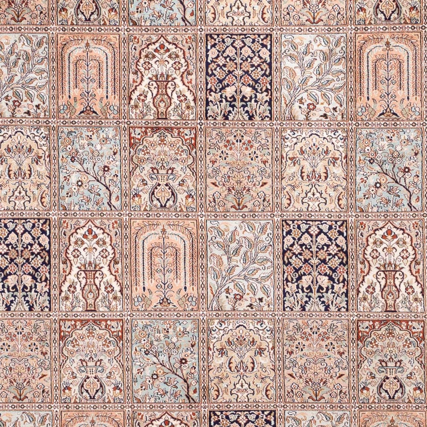 Seidenteppich - Kaschmir Seide - 304 x 246 cm - sand