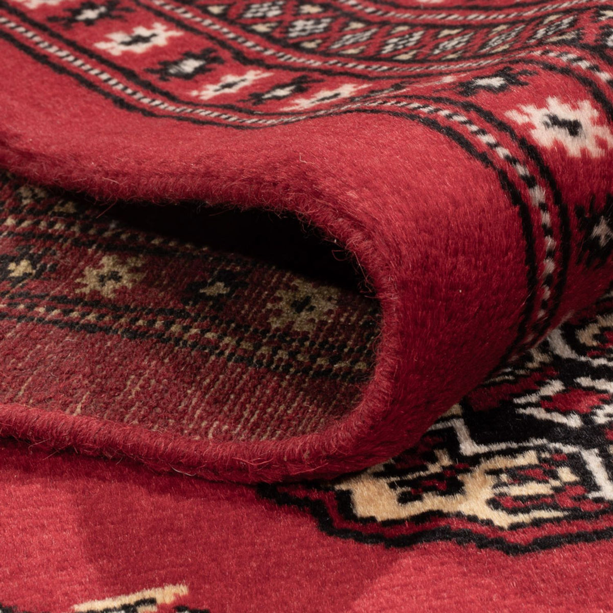Afghan Teppich - Buchara - 301 x 245 cm - rot