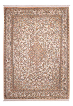 Seidenteppich - Kaschmir Seide - 290 x 205 cm - sand