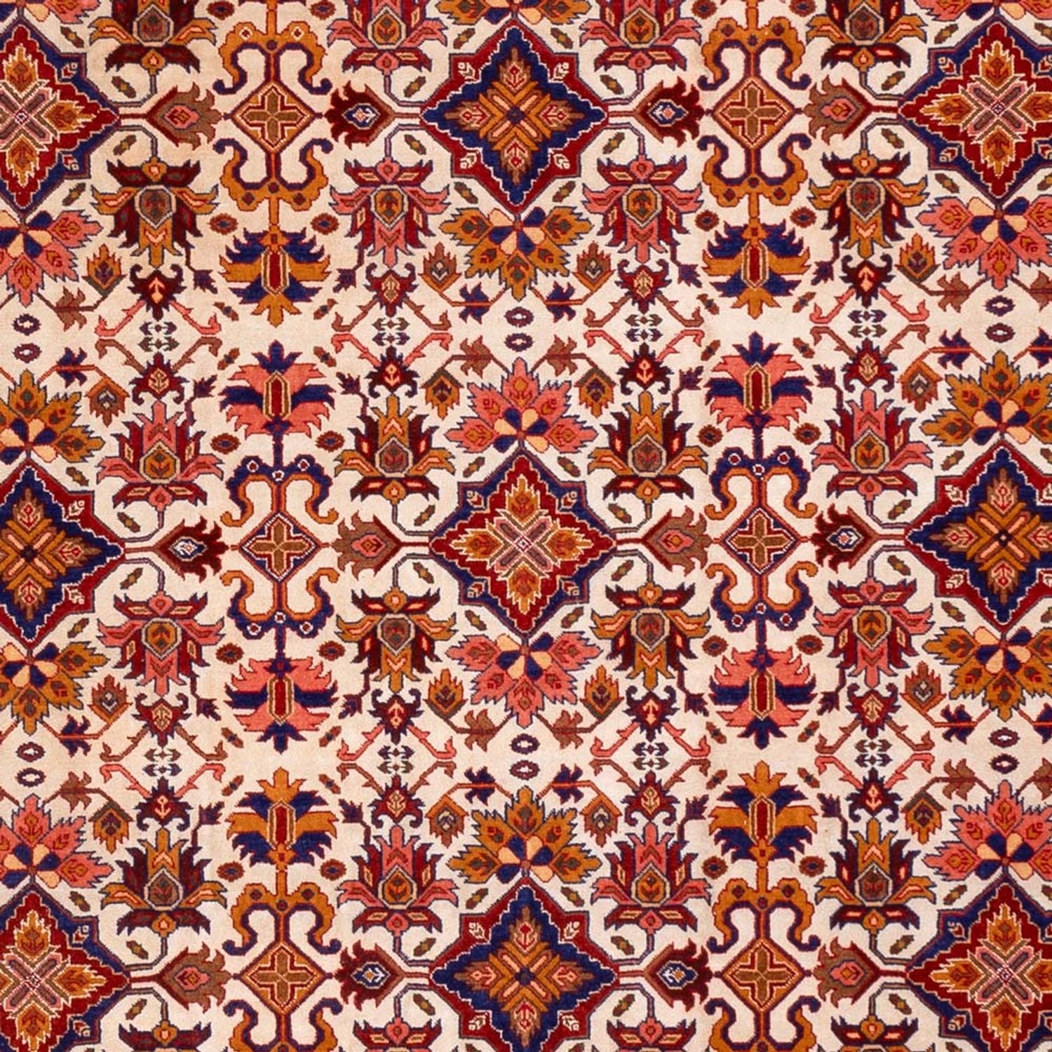 Seidenteppich - Afghan Seide - 282 x 205 cm - braun