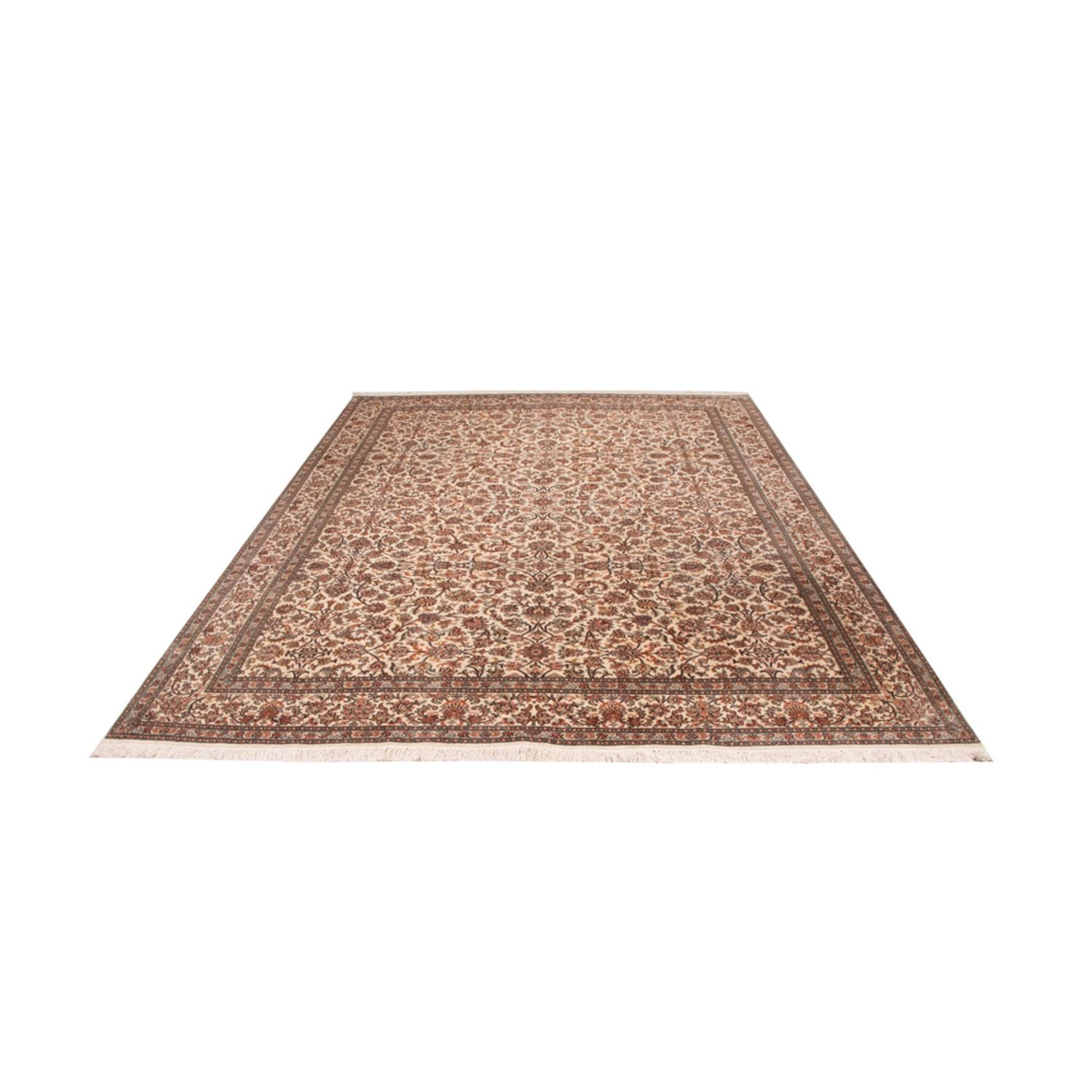 Seidenteppich - Kaschmir Seide - 305 x 213 cm - sand