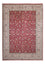 Seidenteppich - Kaschmir Seide - 302 x 216 cm - rot
