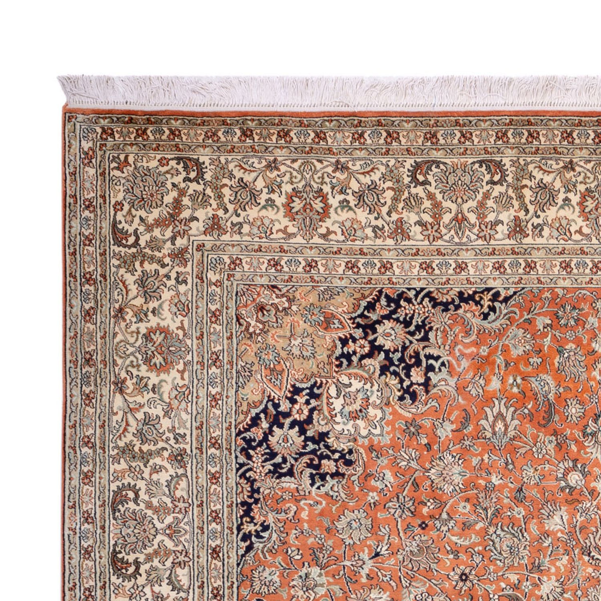 Kaschmir Seide Teppich 220x306cm - Orientteppich